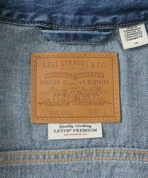 URBAN RESEARCH DOORS / アーバンリサーチ ドアーズ Gジャン・デニムジャケット | LEVI’S　TYPE 1 TRUCKER | 詳細15