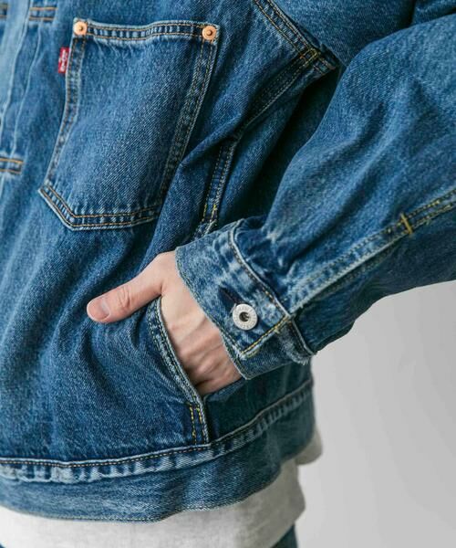 URBAN RESEARCH DOORS / アーバンリサーチ ドアーズ Gジャン・デニムジャケット | LEVI’S　TYPE 1 TRUCKER | 詳細5