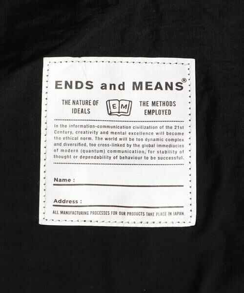 URBAN RESEARCH DOORS / アーバンリサーチ ドアーズ リュック・バックパック | ENDS and MEANS　Packable Back Pack | 詳細7