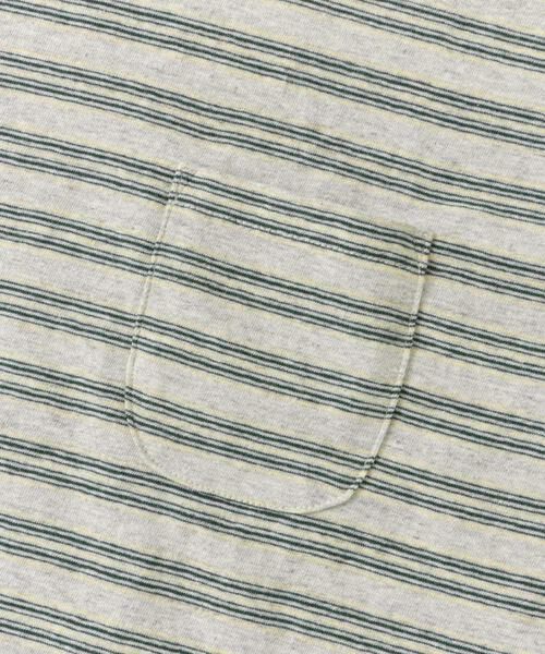 URBAN RESEARCH DOORS / アーバンリサーチ ドアーズ Tシャツ | ENDS and MEANS　Pocket Long-Sleeve Tee(Striped) | 詳細9