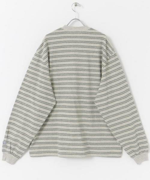 URBAN RESEARCH DOORS / アーバンリサーチ ドアーズ Tシャツ | ENDS and MEANS　Pocket Long-Sleeve Tee(Striped) | 詳細10