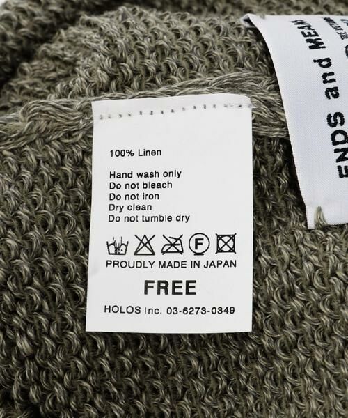 URBAN RESEARCH DOORS / アーバンリサーチ ドアーズ ニットキャップ | Roll Up Knit Cap | 詳細6