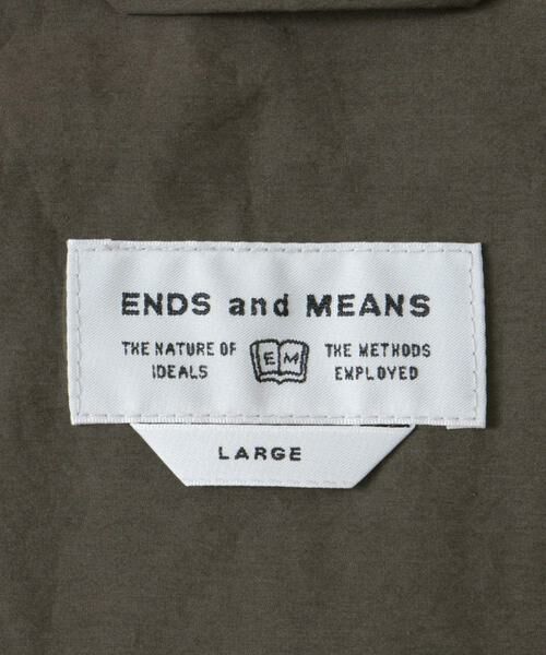 URBAN RESEARCH DOORS / アーバンリサーチ ドアーズ その他アウター | ENDS and MEANS　Travel Half Parka | 詳細9