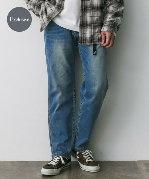 URBAN RESEARCH DOORS/アーバンリサーチ ドアーズ 『別注』Gramicci Mountain Tuck Pants ライトインディゴブル XL URBAN RESEARCH DOORS/アーバンリサーチ ドアーズ 『別注』Gramicci Mountain Tuck Pants ライトインディゴブル XL