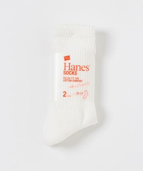 URBAN RESEARCH DOORS / アーバンリサーチ ドアーズ ソックス | Hanes　クルーソックス2P | 詳細5