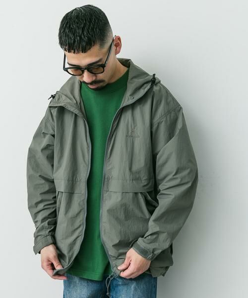 URBAN RESEARCH DOORS / アーバンリサーチ ドアーズ ナイロンジャケット | 『別注』Snow Peak Apparel×DOORS　Nylon Tussah Jacket | 詳細3