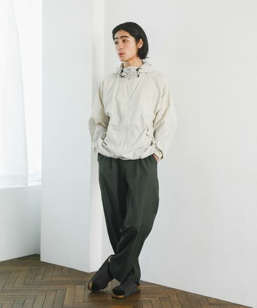 URBAN RESEARCH DOORS / アーバンリサーチ ドアーズ ナイロンジャケット | 『別注』Snow Peak Apparel×DOORS　Nylon Tussah Jacket | 詳細16