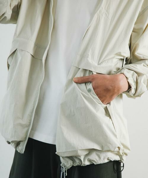 URBAN RESEARCH DOORS / アーバンリサーチ ドアーズ ナイロンジャケット | 『別注』Snow Peak Apparel×DOORS　Nylon Tussah Jacket | 詳細19