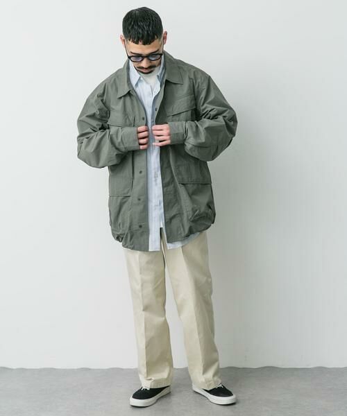 URBAN RESEARCH DOORS / アーバンリサーチ ドアーズ ブルゾン | 『別注』Snow Peak Apparel×DOORS Nylon Tussah Blouson | 詳細6