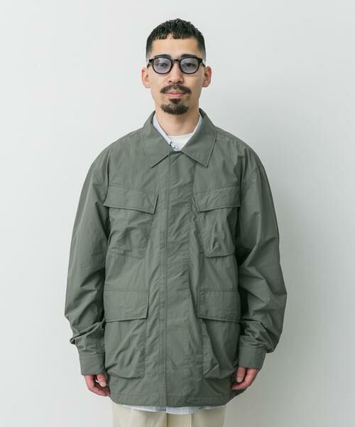 URBAN RESEARCH DOORS / アーバンリサーチ ドアーズ ブルゾン | 『別注』Snow Peak Apparel×DOORS Nylon Tussah Blouson | 詳細8