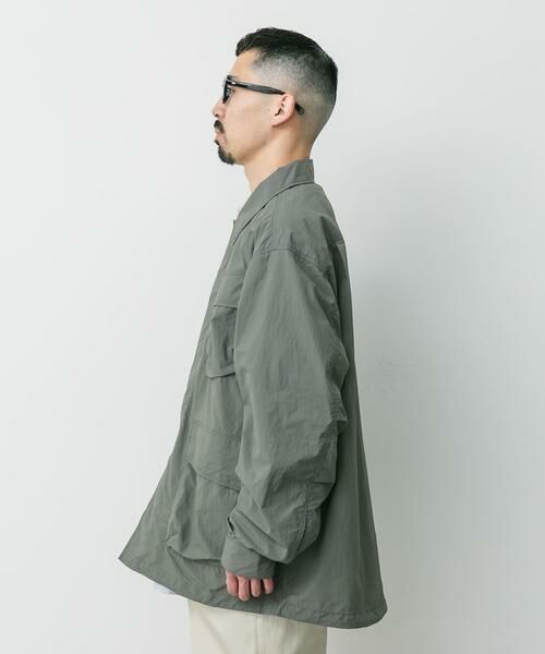 URBAN RESEARCH DOORS / アーバンリサーチ ドアーズ ブルゾン | 『別注』Snow Peak Apparel×DOORS Nylon Tussah Blouson | 詳細9