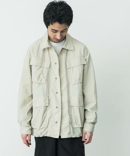 URBAN RESEARCH DOORS / アーバンリサーチ ドアーズ ブルゾン | 『別注』Snow Peak Apparel×DOORS Nylon Tussah Blouson | 詳細13