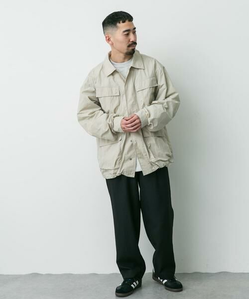 URBAN RESEARCH DOORS / アーバンリサーチ ドアーズ ブルゾン | 『別注』Snow Peak Apparel×DOORS Nylon Tussah Blouson | 詳細25