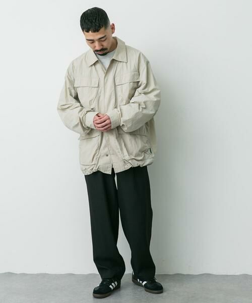 URBAN RESEARCH DOORS / アーバンリサーチ ドアーズ ブルゾン | 『別注』Snow Peak Apparel×DOORS Nylon Tussah Blouson | 詳細26