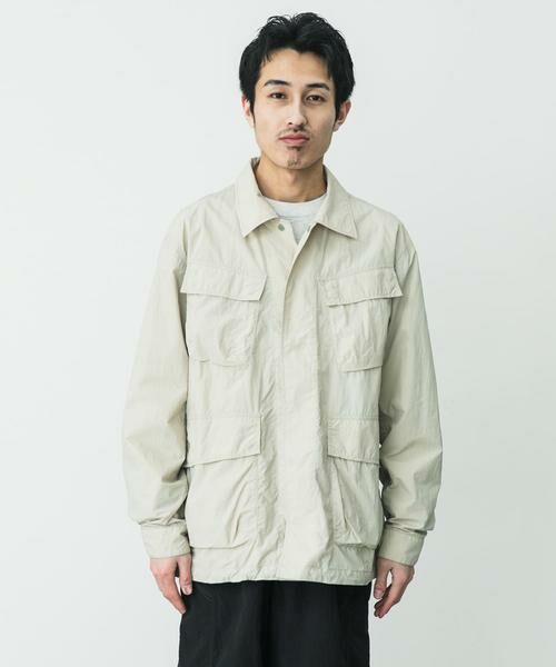 URBAN RESEARCH DOORS / アーバンリサーチ ドアーズ ブルゾン | 『別注』Snow Peak Apparel×DOORS Nylon Tussah Blouson | 詳細27