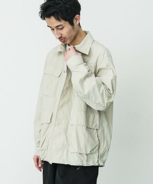 URBAN RESEARCH DOORS / アーバンリサーチ ドアーズ ブルゾン | 『別注』Snow Peak Apparel×DOORS Nylon Tussah Blouson | 詳細14