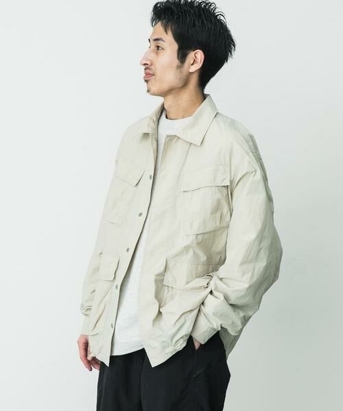 URBAN RESEARCH DOORS / アーバンリサーチ ドアーズ ブルゾン | 『別注』Snow Peak Apparel×DOORS Nylon Tussah Blouson | 詳細15