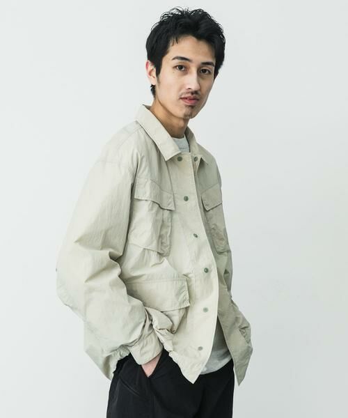 URBAN RESEARCH DOORS / アーバンリサーチ ドアーズ ブルゾン | 『別注』Snow Peak Apparel×DOORS Nylon Tussah Blouson | 詳細16
