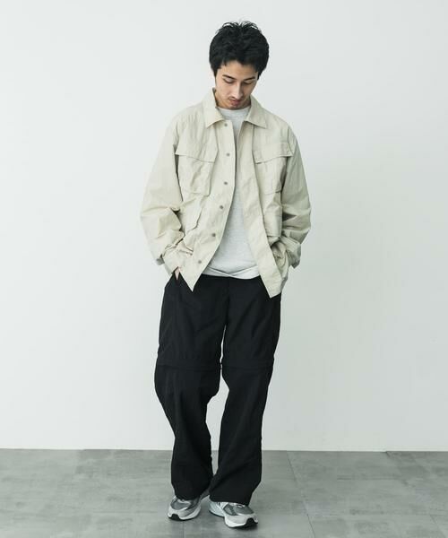 URBAN RESEARCH DOORS / アーバンリサーチ ドアーズ ブルゾン | 『別注』Snow Peak Apparel×DOORS Nylon Tussah Blouson | 詳細18