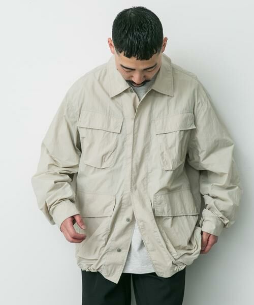 URBAN RESEARCH DOORS / アーバンリサーチ ドアーズ ブルゾン | 『別注』Snow Peak Apparel×DOORS Nylon Tussah Blouson | 詳細19
