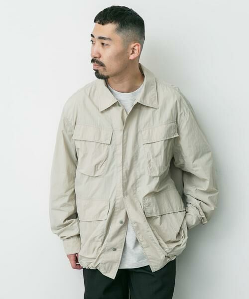 URBAN RESEARCH DOORS / アーバンリサーチ ドアーズ ブルゾン | 『別注』Snow Peak Apparel×DOORS Nylon Tussah Blouson | 詳細20