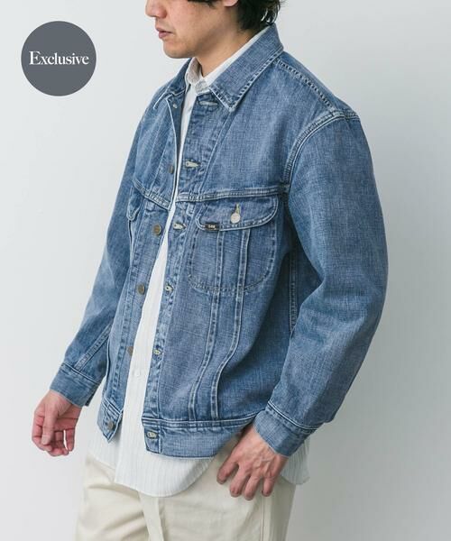 URBAN RESEARCH DOORS/アーバンリサーチ ドアーズ 『別注』Lee101×DOORS JACKET ライトインディゴブル 38 URBAN RESEARCH DOORS/アーバンリサーチ ドアーズ 『別注』Lee101×DOORS JACKET ライトインディゴブル 38