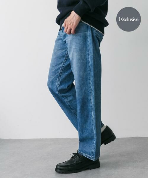 URBAN RESEARCH DOORS/アーバンリサーチ ドアーズ 『別注』Lee101×DOORS STRAIGHTPANTS ライトインディゴブル 34