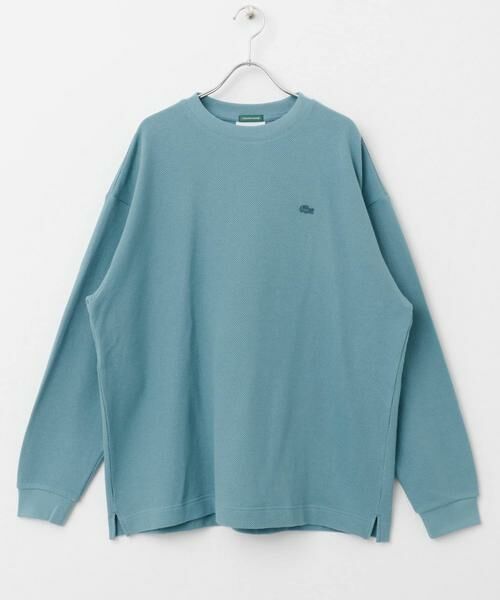 URBAN RESEARCH DOORS / アーバンリサーチ ドアーズ Tシャツ | 『別注』LACOSTE×DOORS thick pique crew long-sleeve | 詳細10