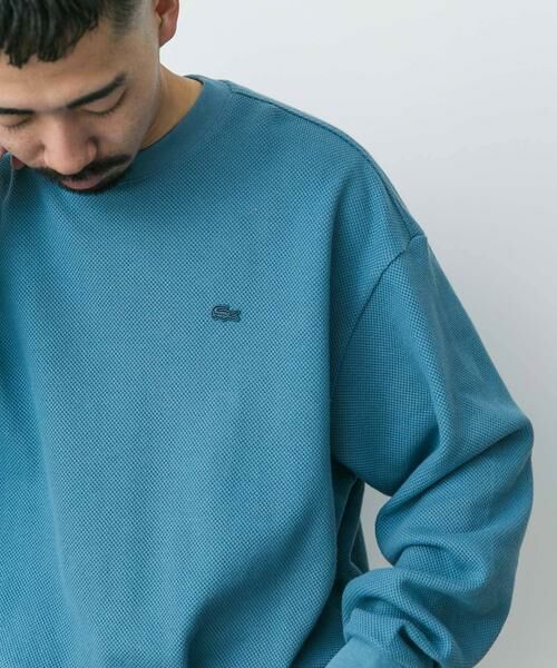 URBAN RESEARCH DOORS / アーバンリサーチ ドアーズ Tシャツ | 『別注』LACOSTE×DOORS thick pique crew long-sleeve | 詳細4