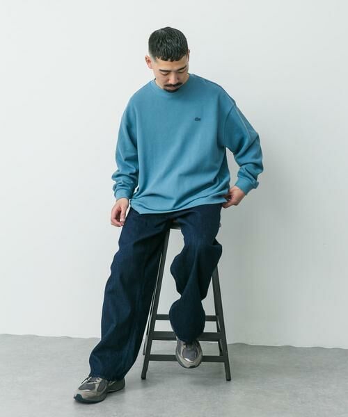 URBAN RESEARCH DOORS / アーバンリサーチ ドアーズ Tシャツ | 『別注』LACOSTE×DOORS thick pique crew long-sleeve | 詳細5
