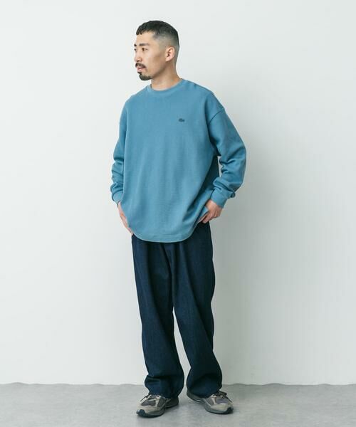 URBAN RESEARCH DOORS / アーバンリサーチ ドアーズ Tシャツ | 『別注』LACOSTE×DOORS thick pique crew long-sleeve | 詳細6