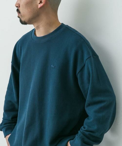 URBAN RESEARCH DOORS / アーバンリサーチ ドアーズ Tシャツ | 『別注』LACOSTE×DOORS thick pique crew long-sleeve | 詳細12