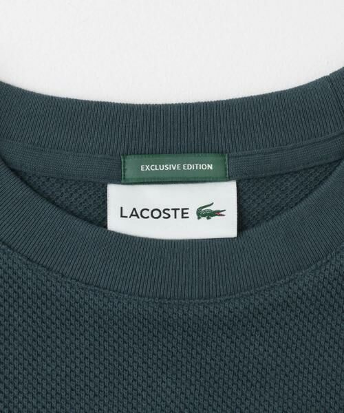 URBAN RESEARCH DOORS / アーバンリサーチ ドアーズ Tシャツ | 『別注』LACOSTE×DOORS thick pique crew long-sleeve | 詳細23