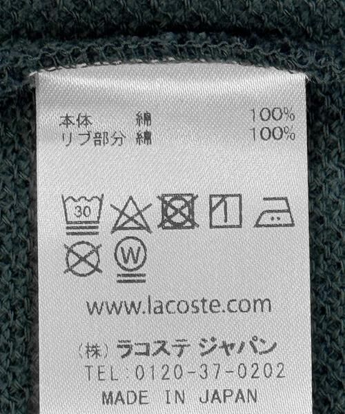 URBAN RESEARCH DOORS / アーバンリサーチ ドアーズ Tシャツ | 『別注』LACOSTE×DOORS thick pique crew long-sleeve | 詳細24