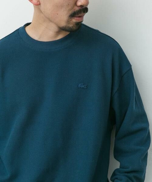 URBAN RESEARCH DOORS / アーバンリサーチ ドアーズ Tシャツ | 『別注』LACOSTE×DOORS thick pique crew long-sleeve | 詳細13