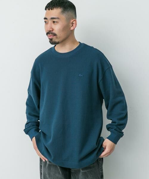 URBAN RESEARCH DOORS / アーバンリサーチ ドアーズ Tシャツ | 『別注』LACOSTE×DOORS thick pique crew long-sleeve | 詳細15