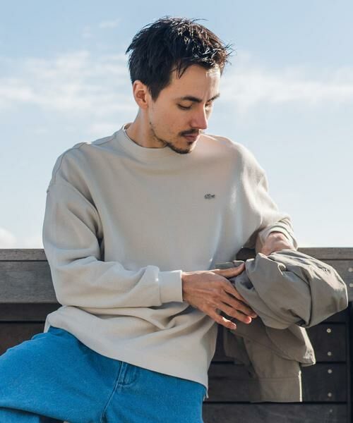 URBAN RESEARCH DOORS / アーバンリサーチ ドアーズ Tシャツ | 『別注』LACOSTE×DOORS thick pique crew long-sleeve | 詳細26