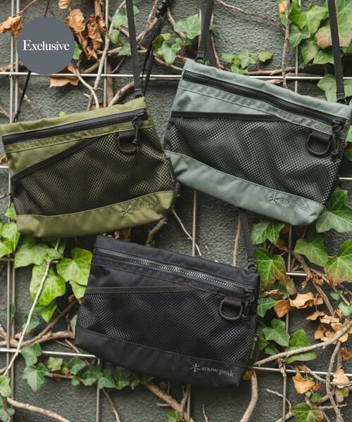 URBAN RESEARCH DOORS / アーバンリサーチ ドアーズ ショルダーバッグ | 『別注』Snow Peak Apparel×DOORS　Everyday Use Sacoche | 詳細11