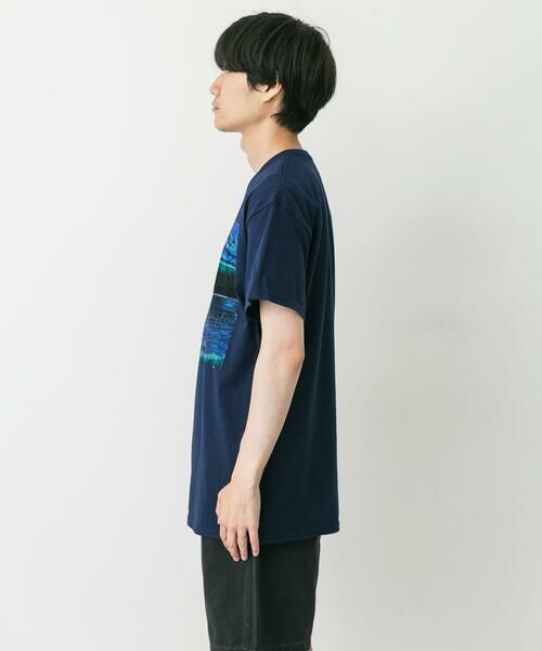 URBAN RESEARCH DOORS / アーバンリサーチ ドアーズ Tシャツ | LIBERTY GRAPHICS　Night Canoe | 詳細2