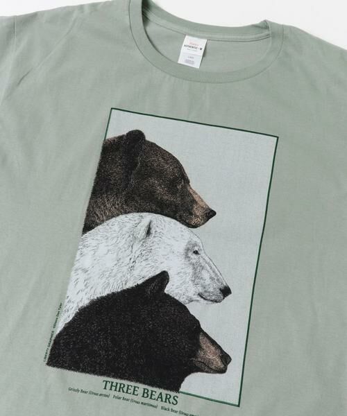 URBAN RESEARCH DOORS / アーバンリサーチ ドアーズ Tシャツ | LIBERTY GRAPHICS　Three Bears | 詳細5