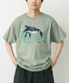 URBAN RESEARCH DOORS / アーバンリサーチ ドアーズ Tシャツ | LIBERTY GRAPHICS　Feeding Loon