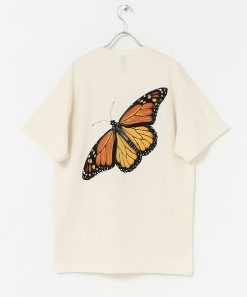 URBAN RESEARCH DOORS / アーバンリサーチ ドアーズ Tシャツ | LIBERTY GRAPHICS　Monarch Metamorphosis | 詳細7