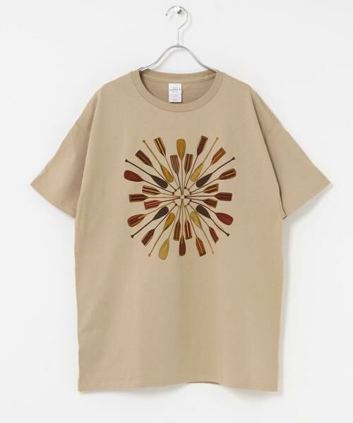 URBAN RESEARCH DOORS / アーバンリサーチ ドアーズ Tシャツ | LIBERTY GRAPHICS　Paddles | 詳細4