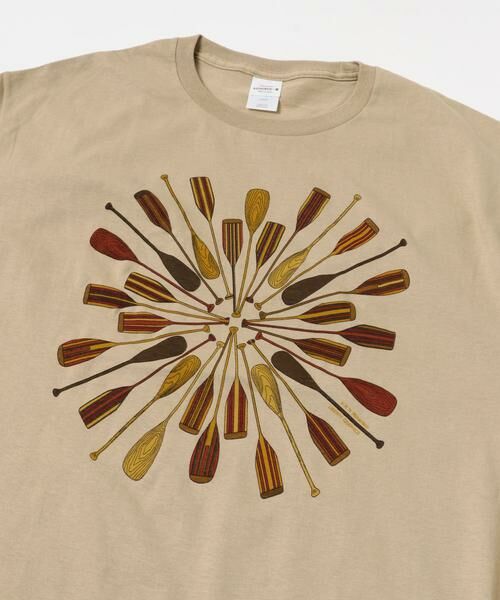 URBAN RESEARCH DOORS / アーバンリサーチ ドアーズ Tシャツ | LIBERTY GRAPHICS　Paddles | 詳細5