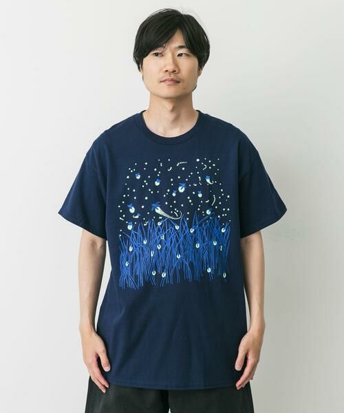 URBAN RESEARCH DOORS / アーバンリサーチ ドアーズ Tシャツ | LIBERTY GRAPHICS　Fireflies | 詳細1