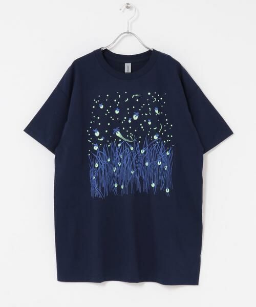 URBAN RESEARCH DOORS / アーバンリサーチ ドアーズ Tシャツ | LIBERTY GRAPHICS　Fireflies | 詳細4