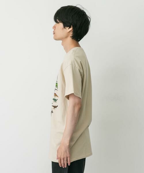 URBAN RESEARCH DOORS / アーバンリサーチ ドアーズ Tシャツ | LIBERTY GRAPHICS　One Dinosaur is… | 詳細2