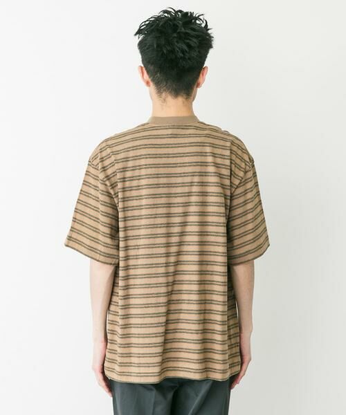 URBAN RESEARCH DOORS / アーバンリサーチ ドアーズ Tシャツ | ENDS and MEANS　Pocket T-shirts(Striped) | 詳細3