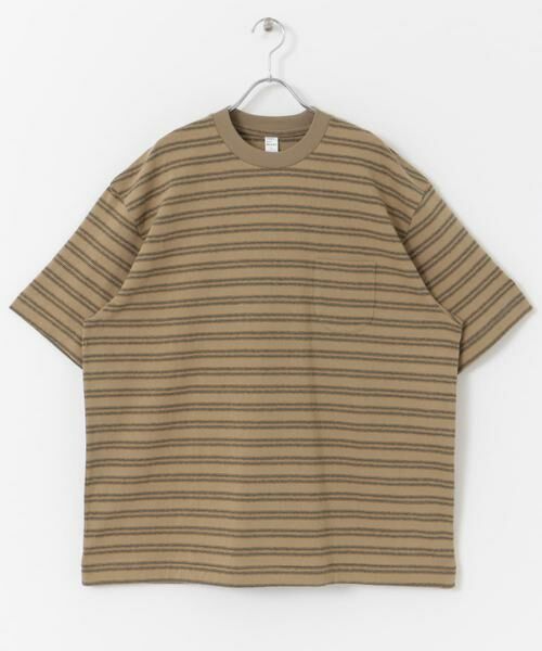 URBAN RESEARCH DOORS / アーバンリサーチ ドアーズ Tシャツ | ENDS and MEANS　Pocket T-shirts(Striped) | 詳細4