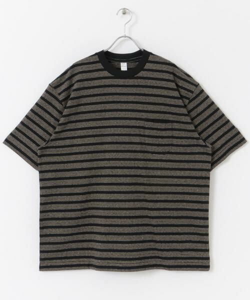 URBAN RESEARCH DOORS / アーバンリサーチ ドアーズ Tシャツ | ENDS and MEANS　Pocket T-shirts(Striped) | 詳細6
